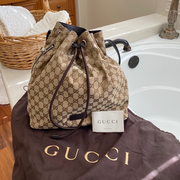 Gucci Handbags - Authenticate Gucci backpack